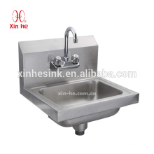 American Commercial Hand Wash Sink, NSF Splash Mounted Stainless Steel Hand Sink for US